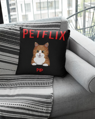 Petflix Pillow (Black)