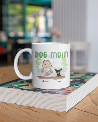 "Dog Mom" - Personalized Mug